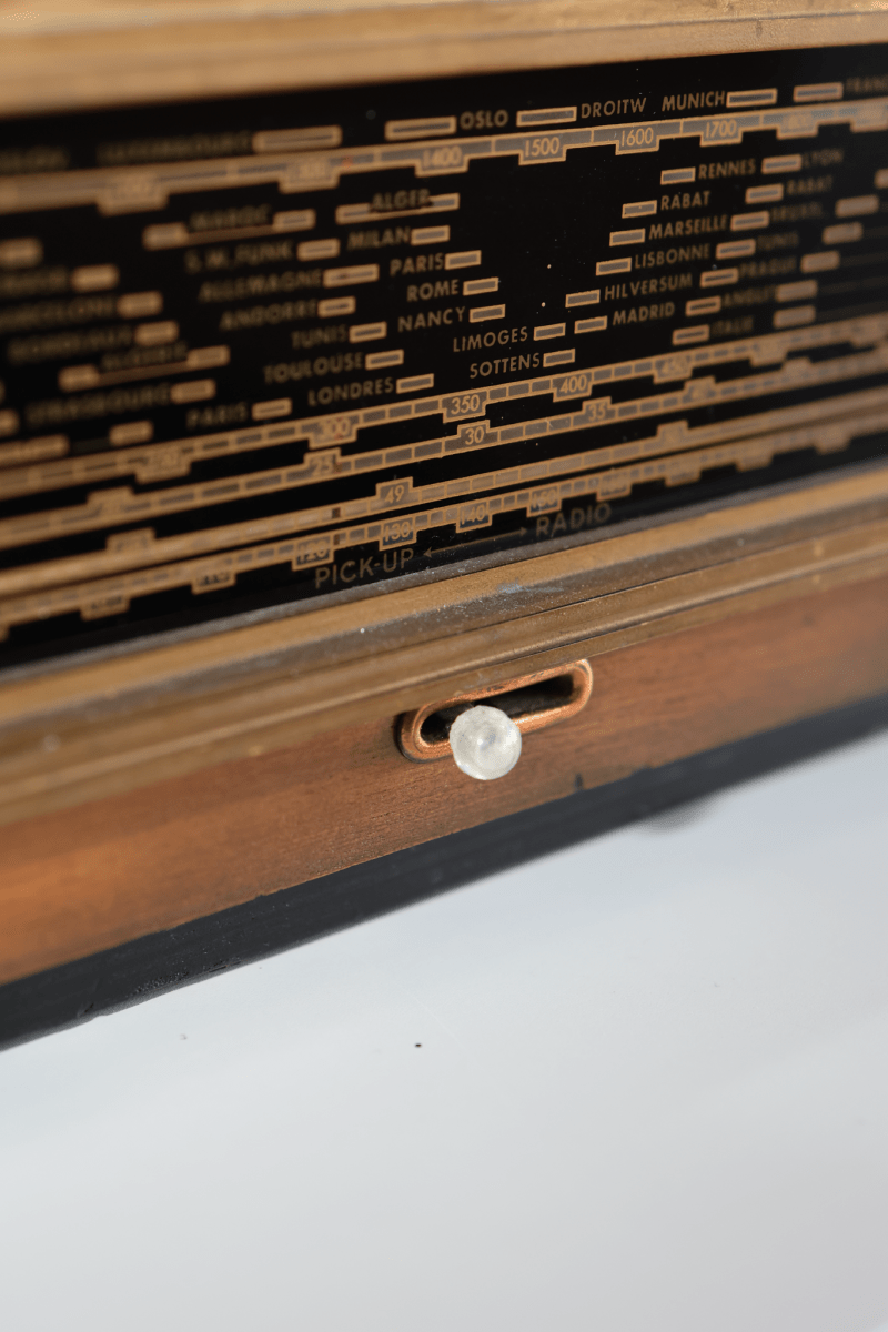 Radio Bluetooth Philips Vintage 60'S - radio - vintage - bluetooth - tsf - absolutely - dab - modernisation - retrofit