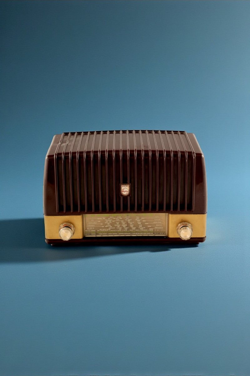 Radio Bluetooth Philips Vintage 60’s - radio - vintage - bluetooth - tsf - absolument - dab - modernisation - retrofit