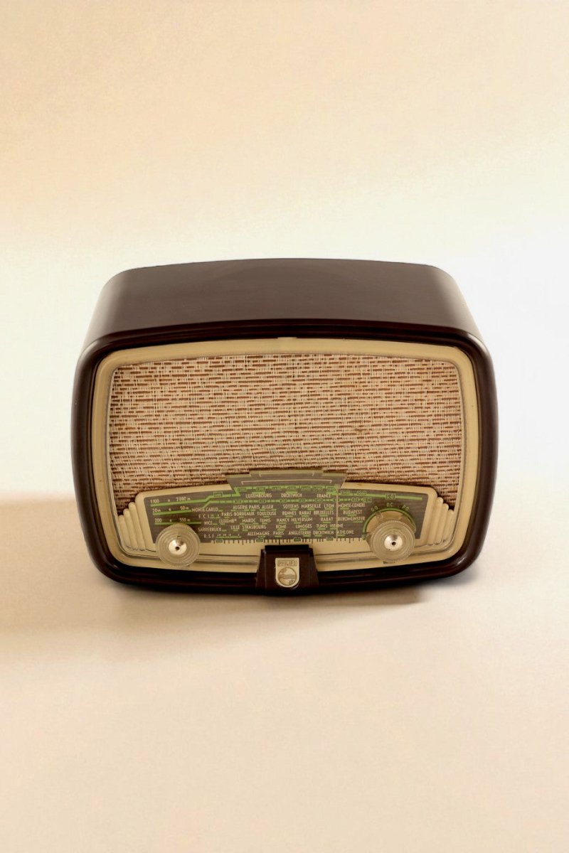 Radio Bluetooth Philips Vintage 60's - radio - vintage - bluetooth - tsf - absolument - dab - modernisation - retrofit