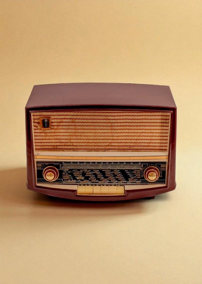 Radio Bluetooth Philips Vintage 60’S - radio - vintage - bluetooth - tsf - absolument - dab - modernisation - retrofit