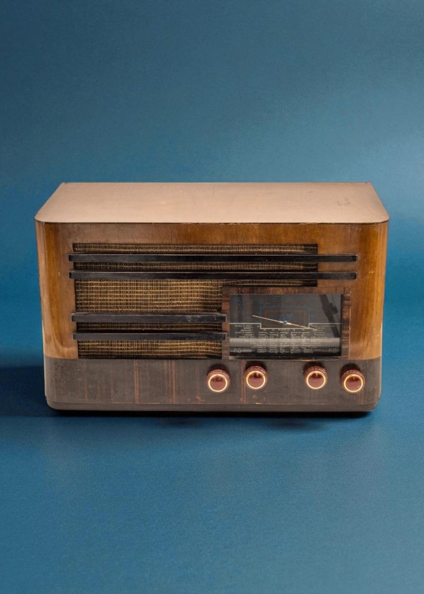 Radio Bluetooth Point Bleu Vintage 40’S - radio - vintage - bluetooth - tsf - absolument - dab - modernisation - retrofit