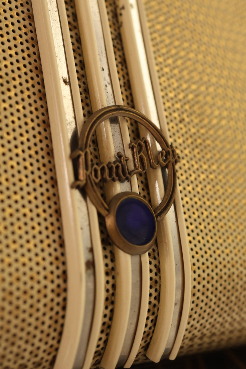 Radio Bluetooth Point Bleu Vintage 60's - radio - vintage - bluetooth - tsf - absolument - dab - modernisation - retrofit