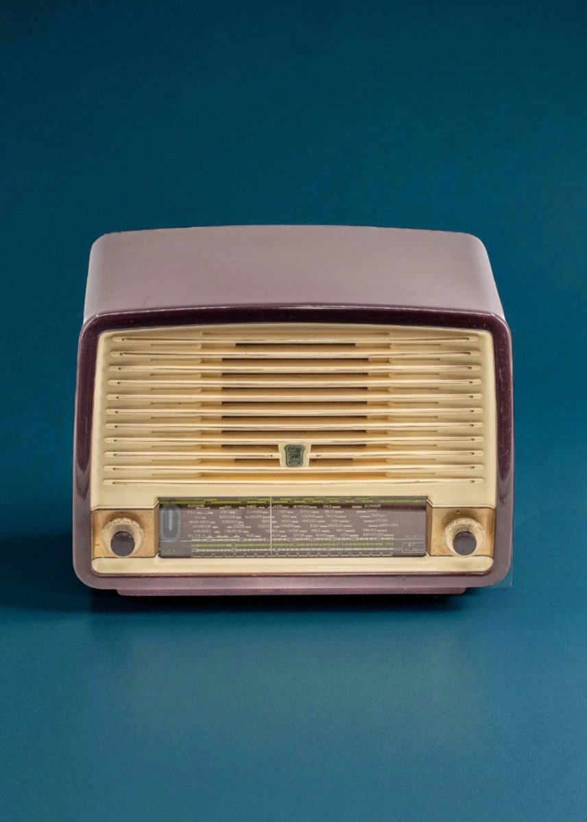 Radio Bluetooth Radiola Vintage 50’S - radio - vintage - bluetooth - tsf - absolument - dab - modernisation - retrofit