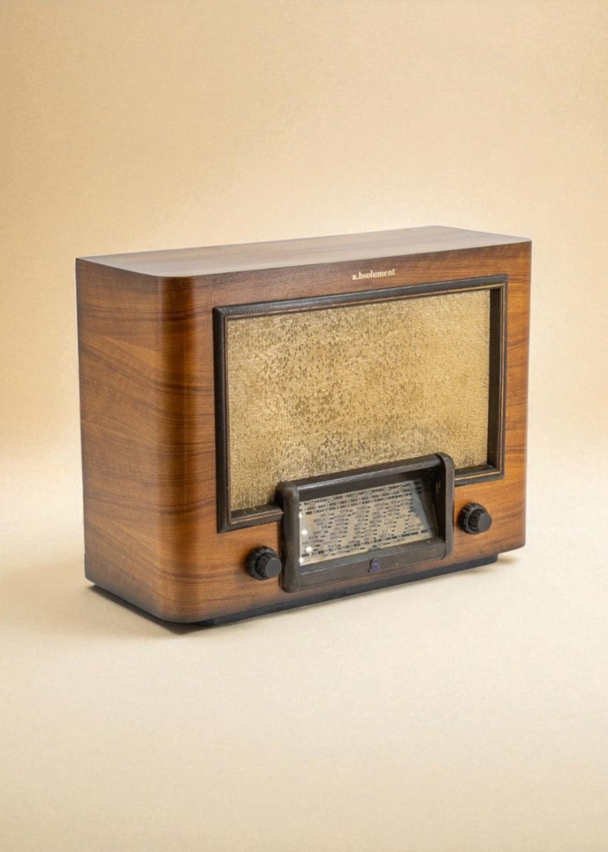 Radio Bluetooth Radiola Vintage 50’S - radio - vintage - bluetooth - tsf - absolument - dab - modernisation - retrofit