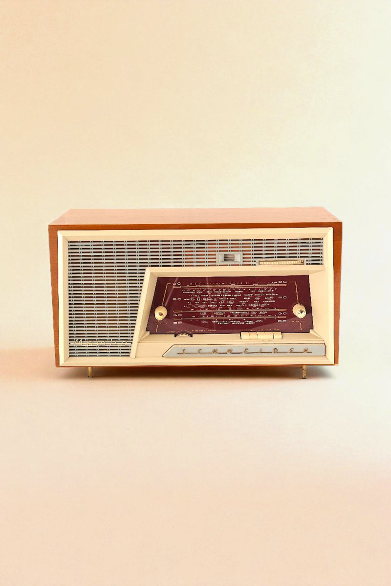 Radio Bluetooth Schneider Vintage 60's - radio - vintage - bluetooth - tsf - absolument - dab - modernisation - retrofit