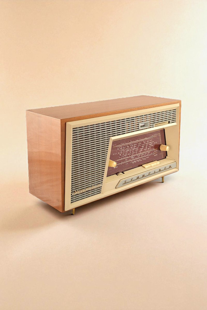 Radio Bluetooth Schneider Vintage 60's - radio - vintage - bluetooth - tsf - absolument - dab - modernisation - retrofit