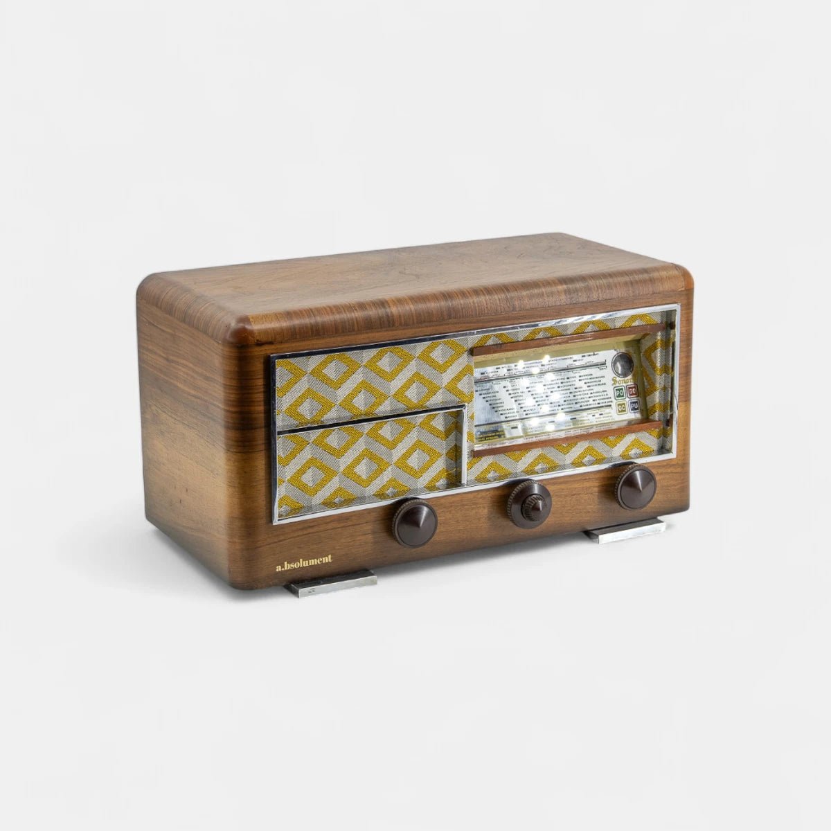 Radio Bluetooth Sonora Vintage 40’S - enceinte - connectée - design - haut - de - gamme - vintage - prodige - radio