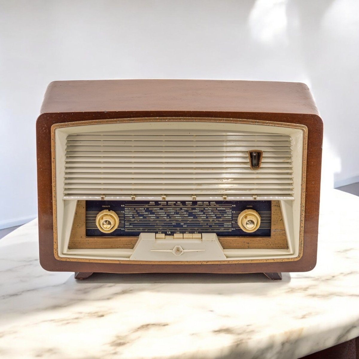 Radio Bluetooth Sonora Vintage 50’S - enceinte - connectée - design - haut - de - gamme - vintage - prodige - radio
