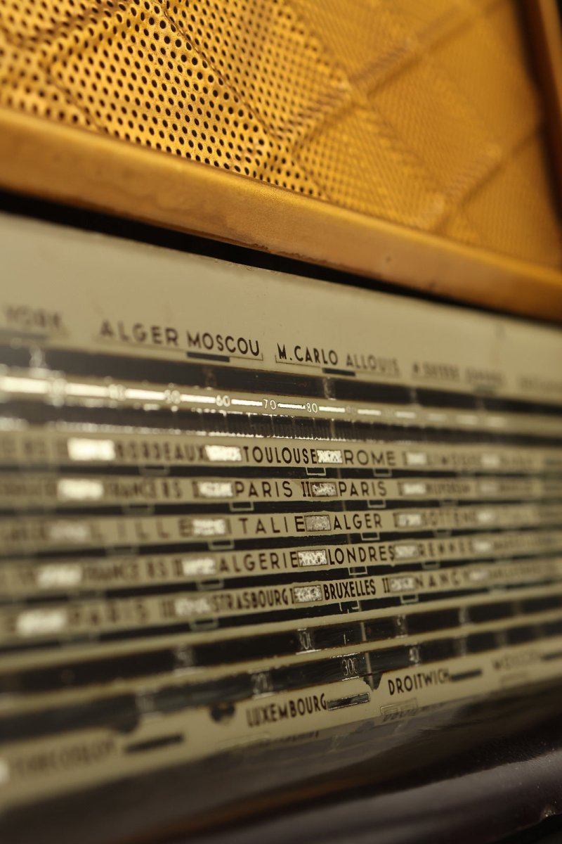 Radio Bluetooth Sonora Vintage 50’s - radio - vintage - bluetooth - tsf - absolument - dab - modernisation - retrofit
