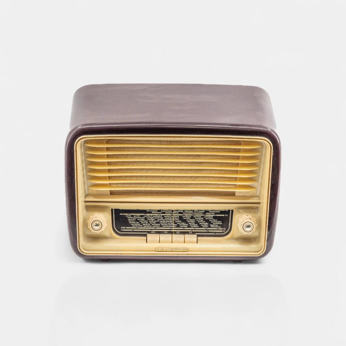 Radio Bluetooth Telefunken Vintage 50’S - enceinte - connectée - design - haut - de - gamme - vintage - prodige - radio
