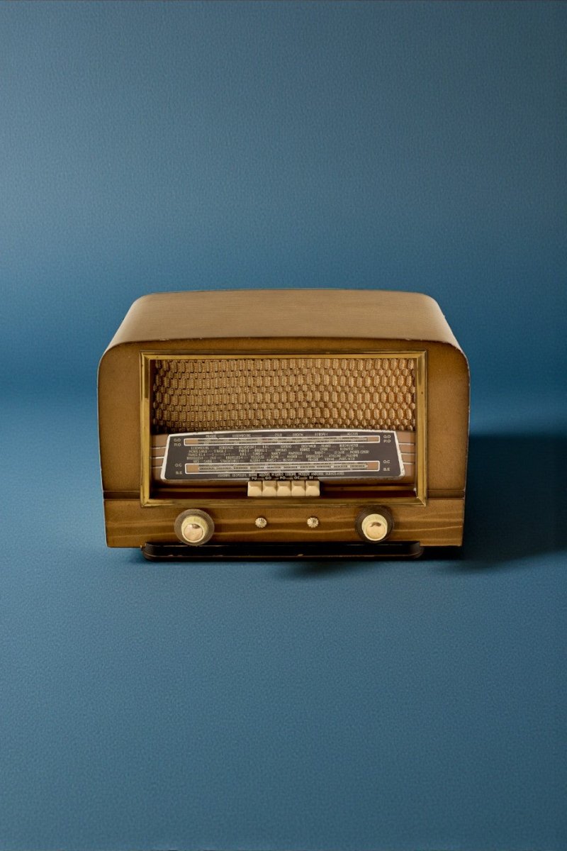Radio Bluetooth Télémonde Vintage 50’s - radio - vintage - bluetooth - tsf - absolument - dab - modernisation - retrofit