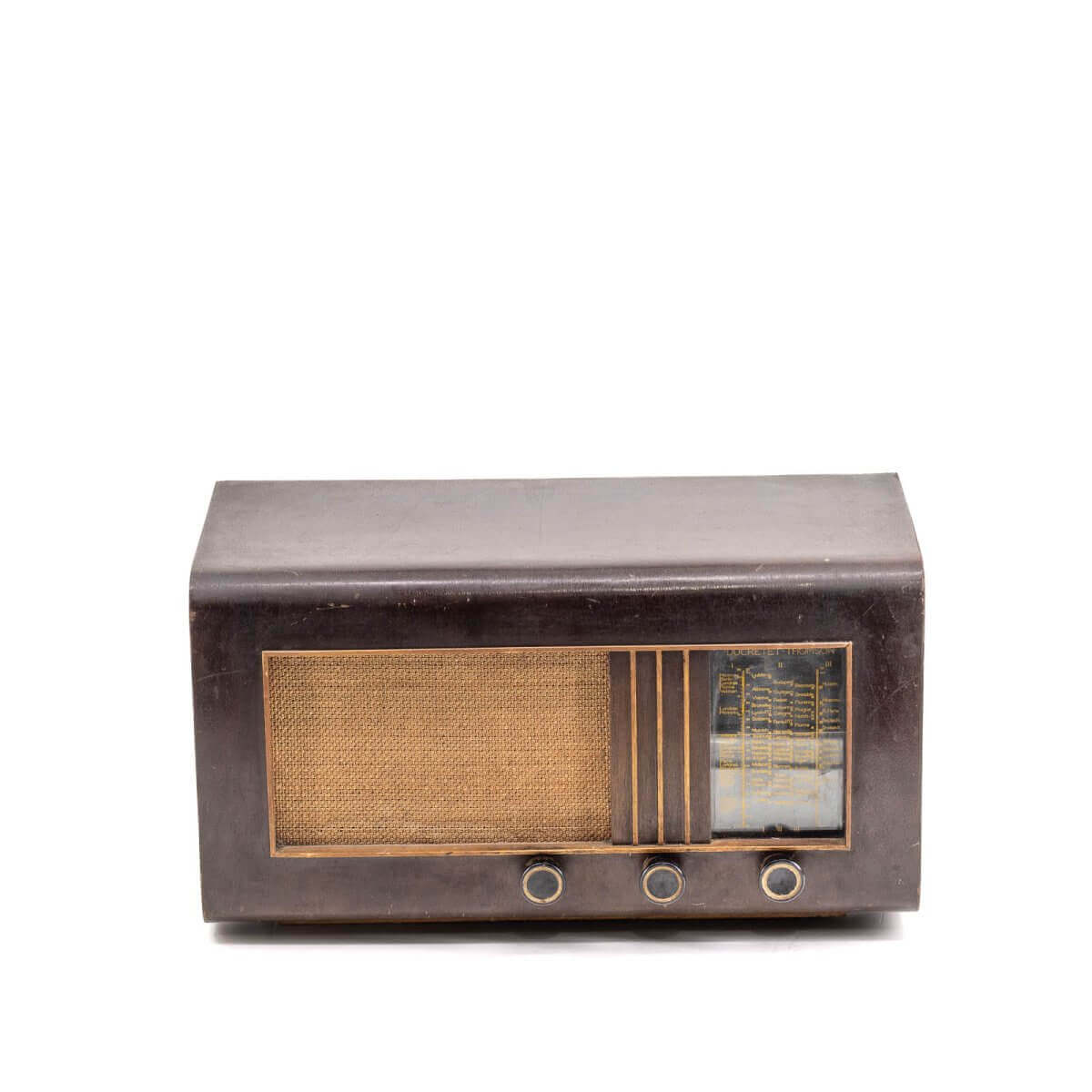 Radio Bluetooth Thomson Vintage 40'S enceinte connectée bluetooth haut de gamme prodige radio vintage design