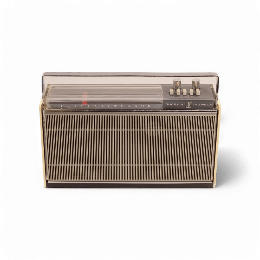 Transistor Bluetooth Ducretet Thomson Vintage 70’S - enceinte - connectée - design - haut - de - gamme - vintage - prodige - radio