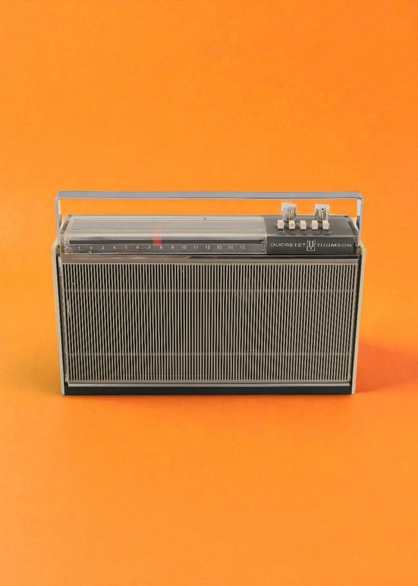 Transistor Bluetooth Ducretet Thomson Vintage 70’S - radio - vintage - bluetooth - tsf - absolument - dab - modernisation - retrofit