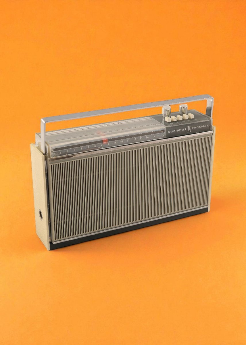 Transistor Bluetooth Ducretet Thomson Vintage 70’S - radio - vintage - bluetooth - tsf - absolument - dab - modernisation - retrofit