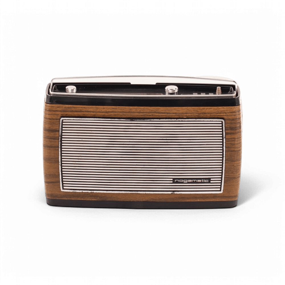 Transistor Bluetooth Nogamatic Vintage 70’S - enceinte - connectée - design - haut - de - gamme - vintage - prodige - radio