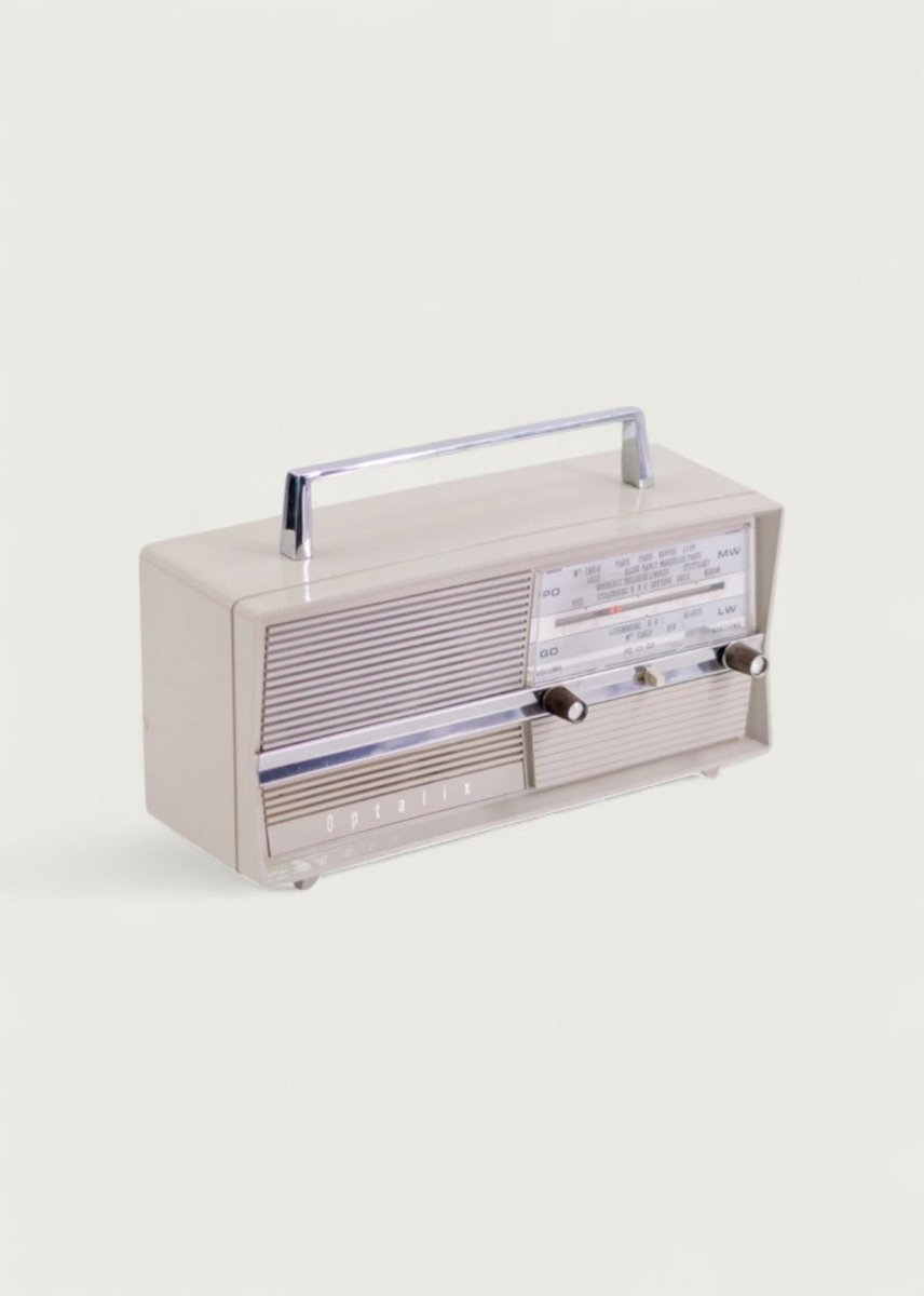 Transistor Bluetooth Optalix Vintage 70’S - radio - vintage - bluetooth - tsf - absolument - dab - modernisation - retrofit