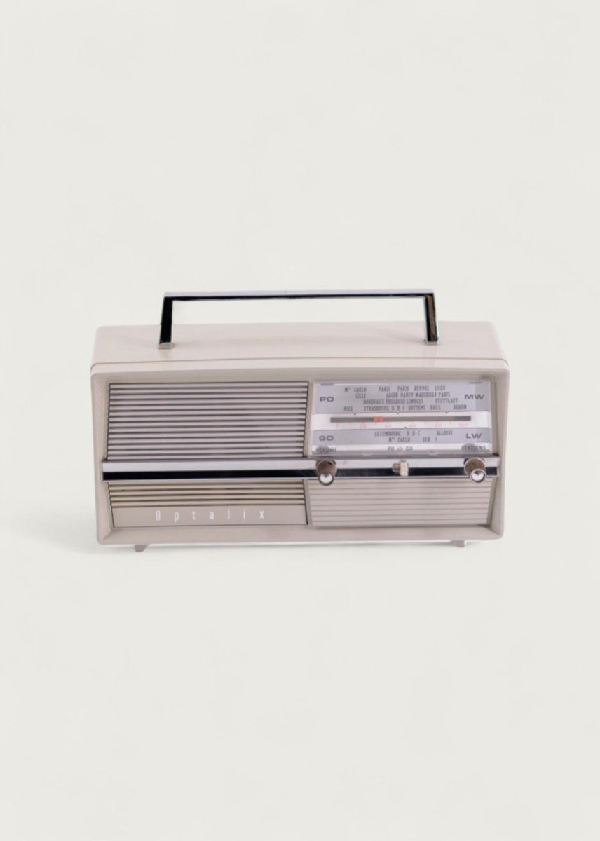 Transistor Bluetooth Optalix Vintage 70’S - radio - vintage - bluetooth - tsf - absolument - dab - modernisation - retrofit