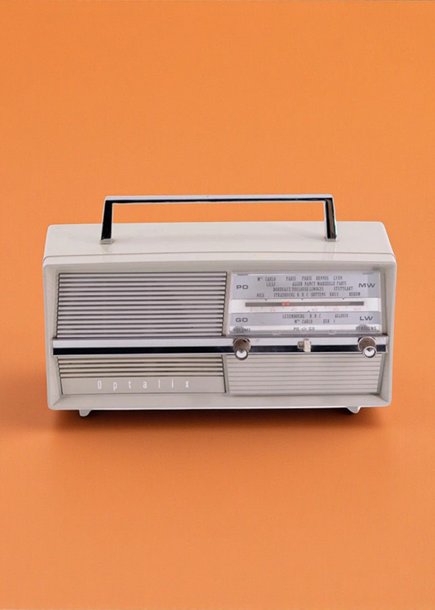 Transistor Bluetooth Optalix Vintage 70’S - radio - vintage - bluetooth - tsf - absolument - dab - modernisation - retrofit