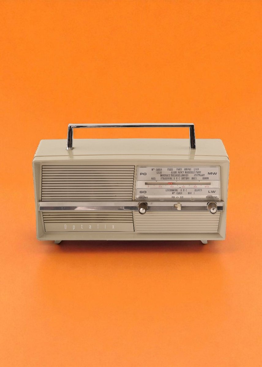 Transistor Bluetooth Optalix Vintage 70’S - radio - vintage - bluetooth - tsf - absolument - dab - modernisation - retrofit