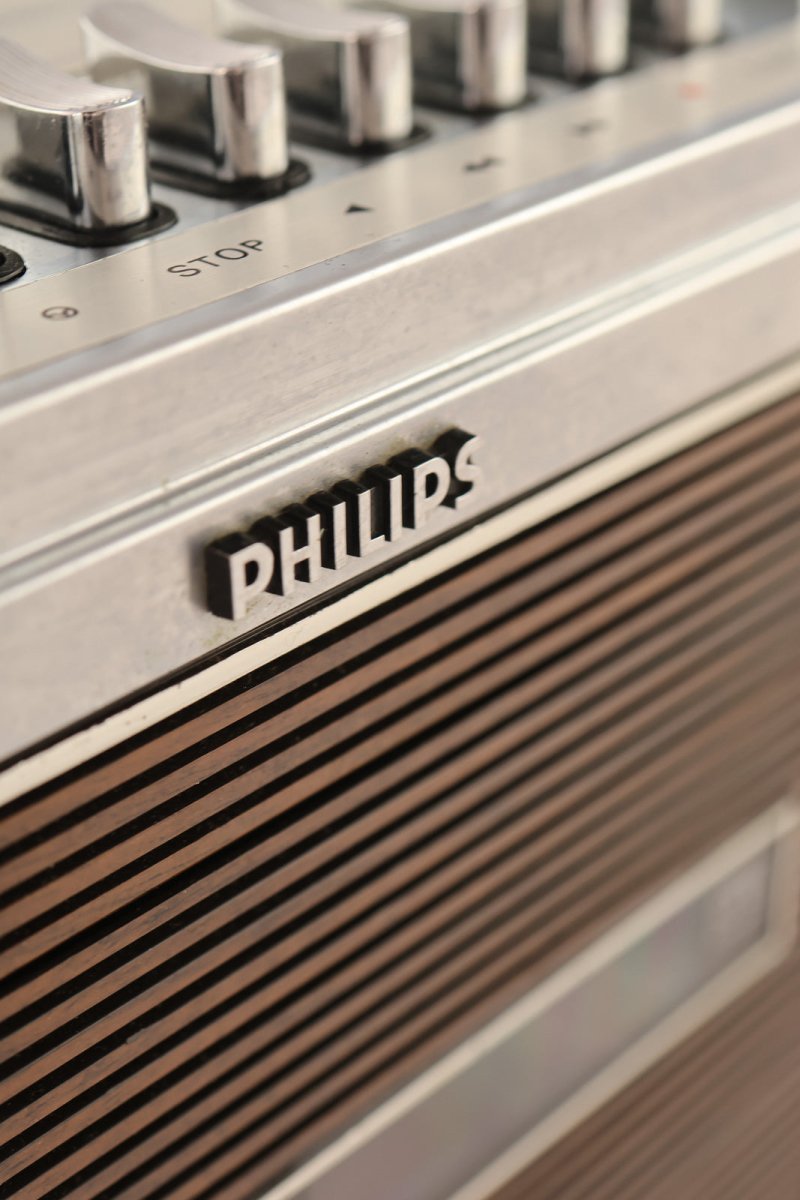 Transistor Bluetooth Philips Vintage 70’S - radio - vintage - bluetooth - tsf - absolument - dab - modernisation - retrofit