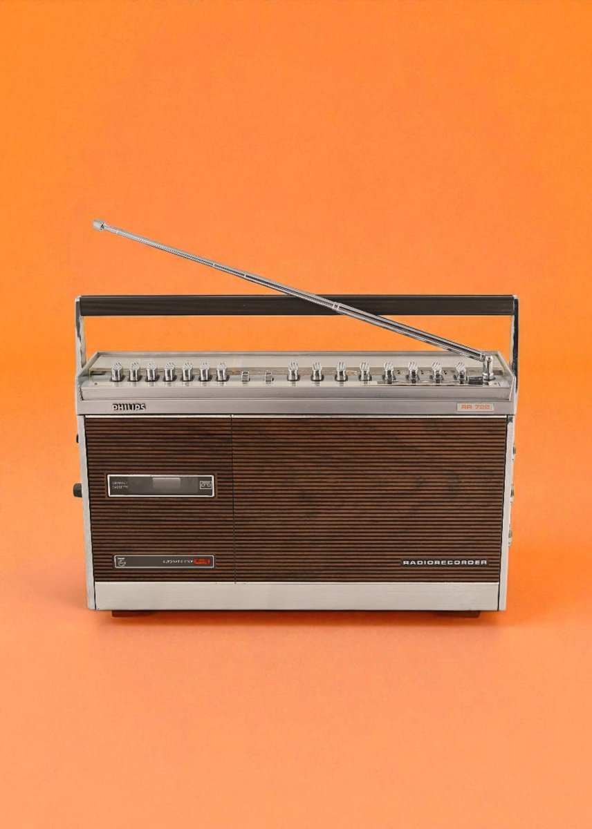 Transistor Bluetooth Philips Vintage 70’S - radio - vintage - bluetooth - tsf - absolument - dab - modernisation - retrofit
