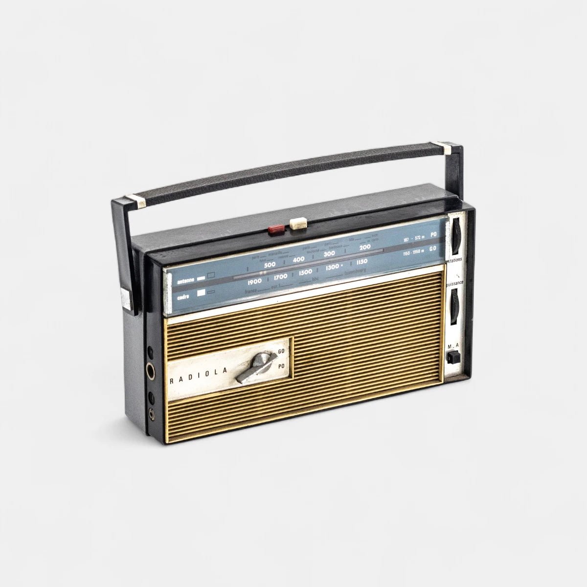 Transistor Bluetooth Radiola Vintage 70’S - enceinte - connectée - design - haut - de - gamme - vintage - prodige - radio