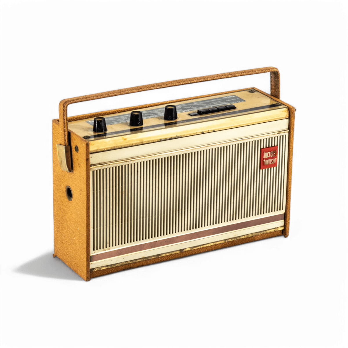 Transistor Bluetooth Thomson Vintage 70’S - enceinte - connectée - design - haut - de - gamme - vintage - prodige - radio