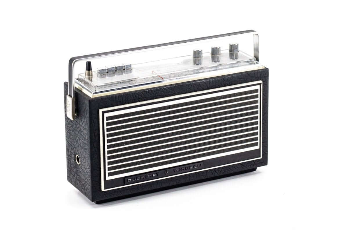 Transistor Bluetooth Thomson Vintage 70'S enceinte connectée française haut de gamme absolument prodige radio vintage