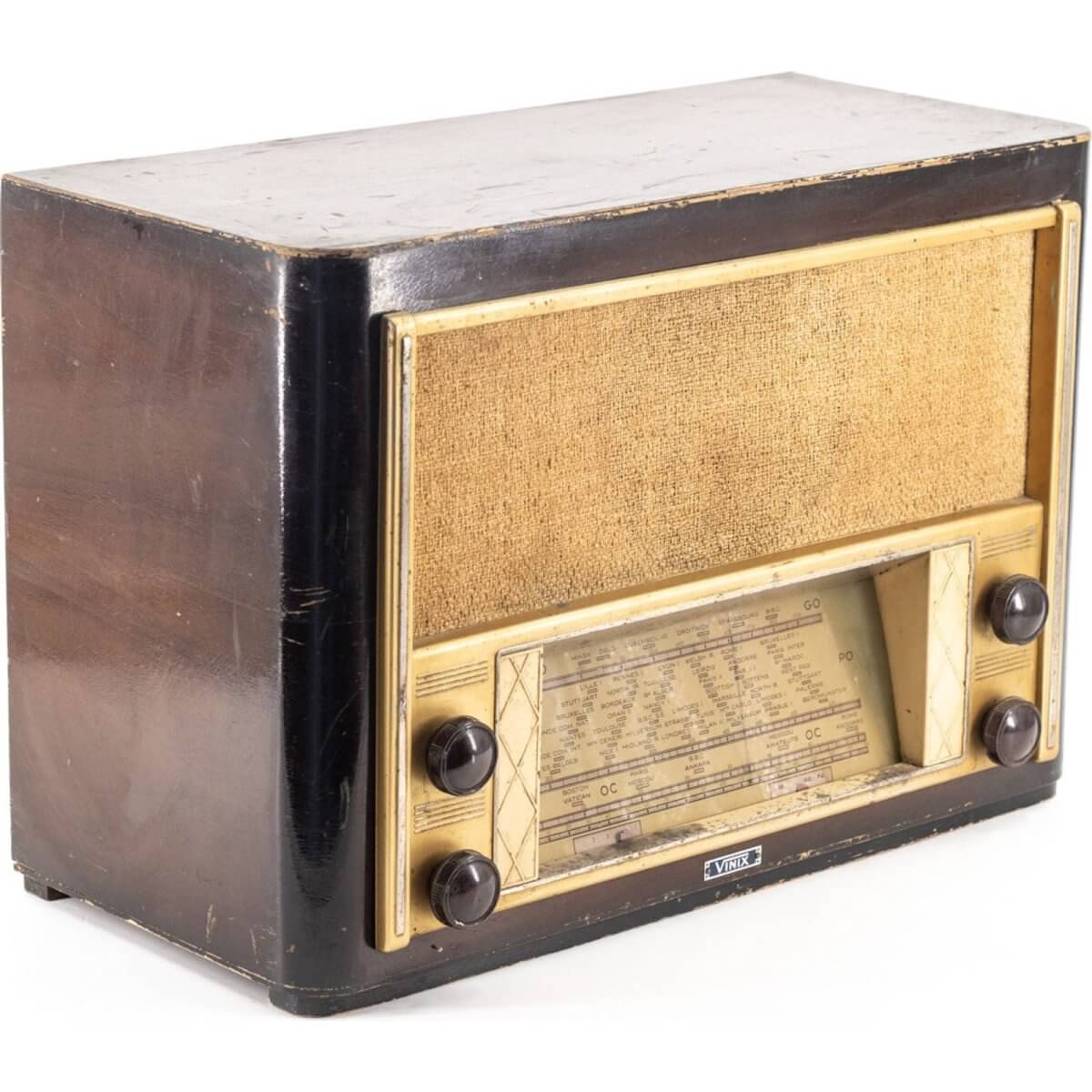 Radio Bluetooth Vinix Vintage 50’S enceinte connectée française haut de gamme absolument prodige radio vintage