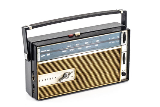 Transistor Bluetooth Radiola Vintage 70’S enceinte connectée française haut de gamme absolument prodige radio vintage