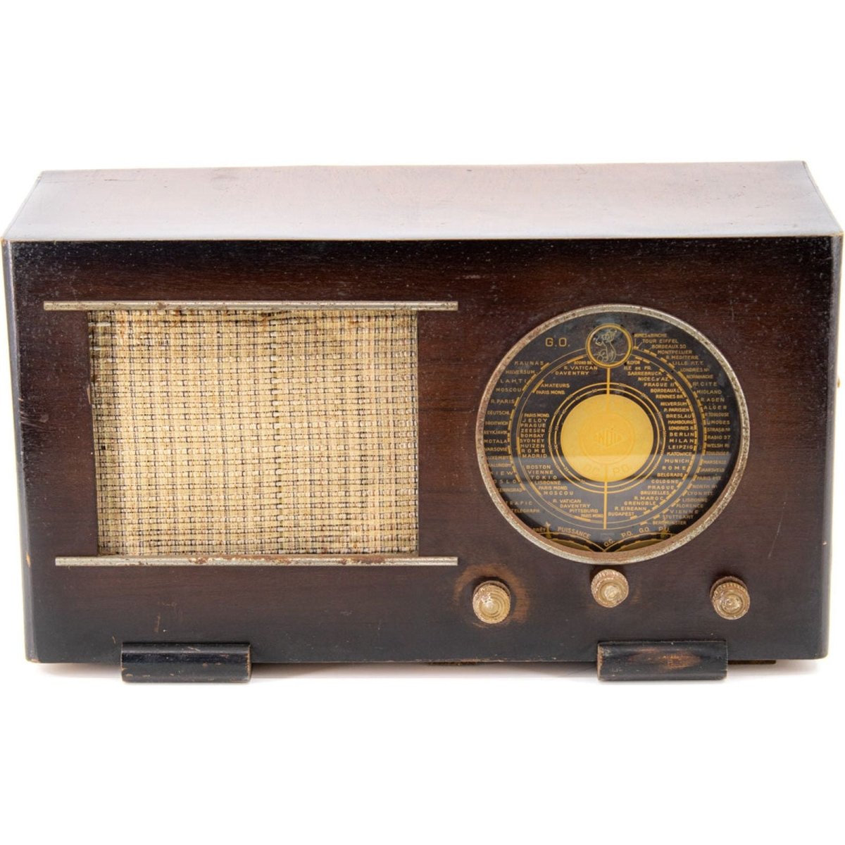 Radio Bluetooth Ondia Vintage 40’S enceinte connectée française haut de gamme absolument prodige radio vintage