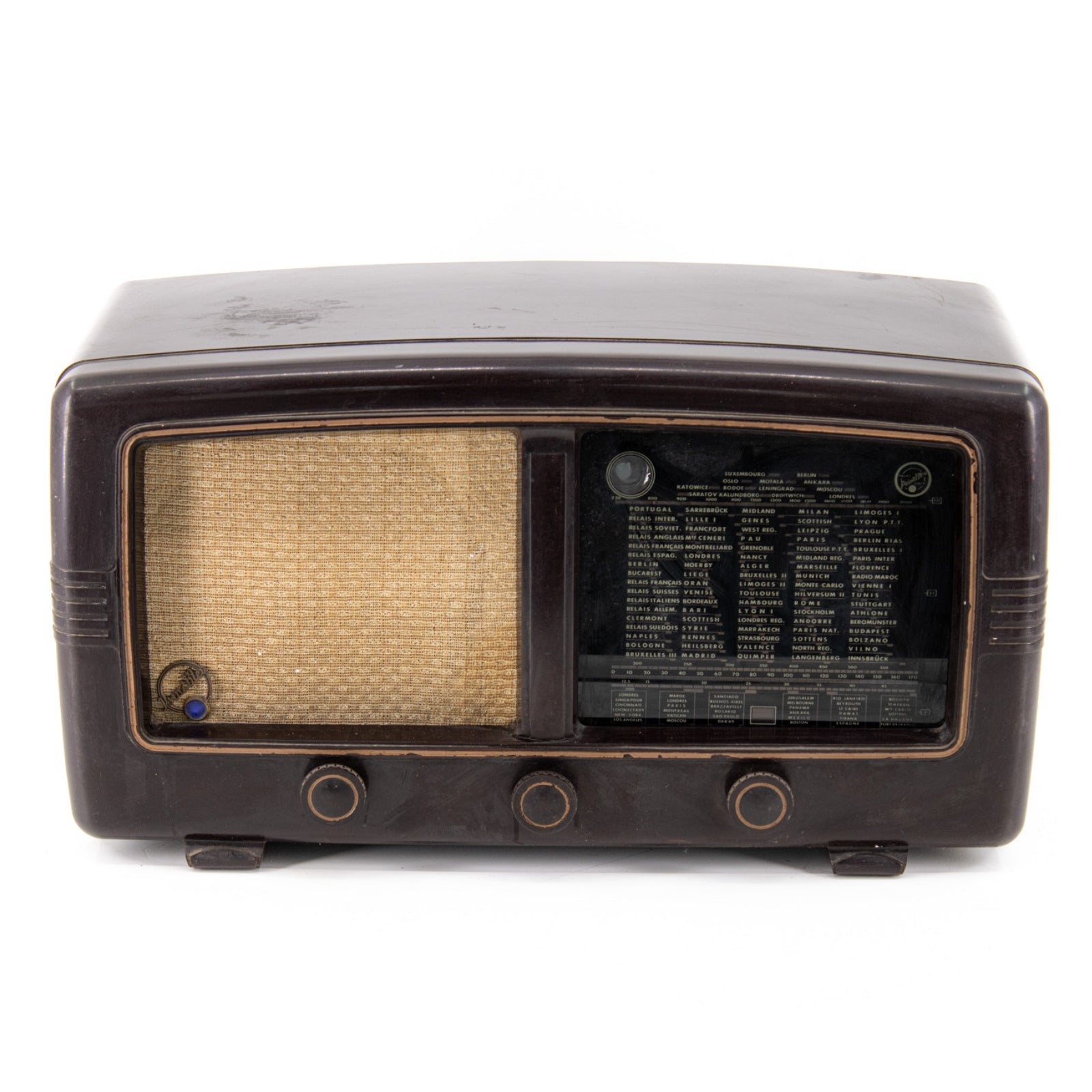 Radio Bluetooth Point Bleu Vintage 40's - A.bsolument - absolument -radio - vintage - prodige - bluetooth