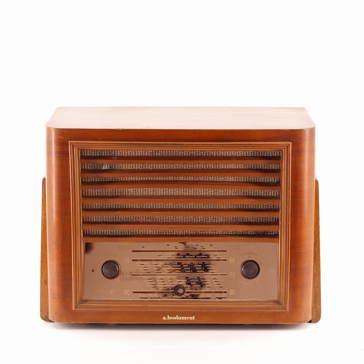 Radio Bluetooth LMT Vintage 40's enceinte connectée française haut de gamme absolument prodige radio vintage