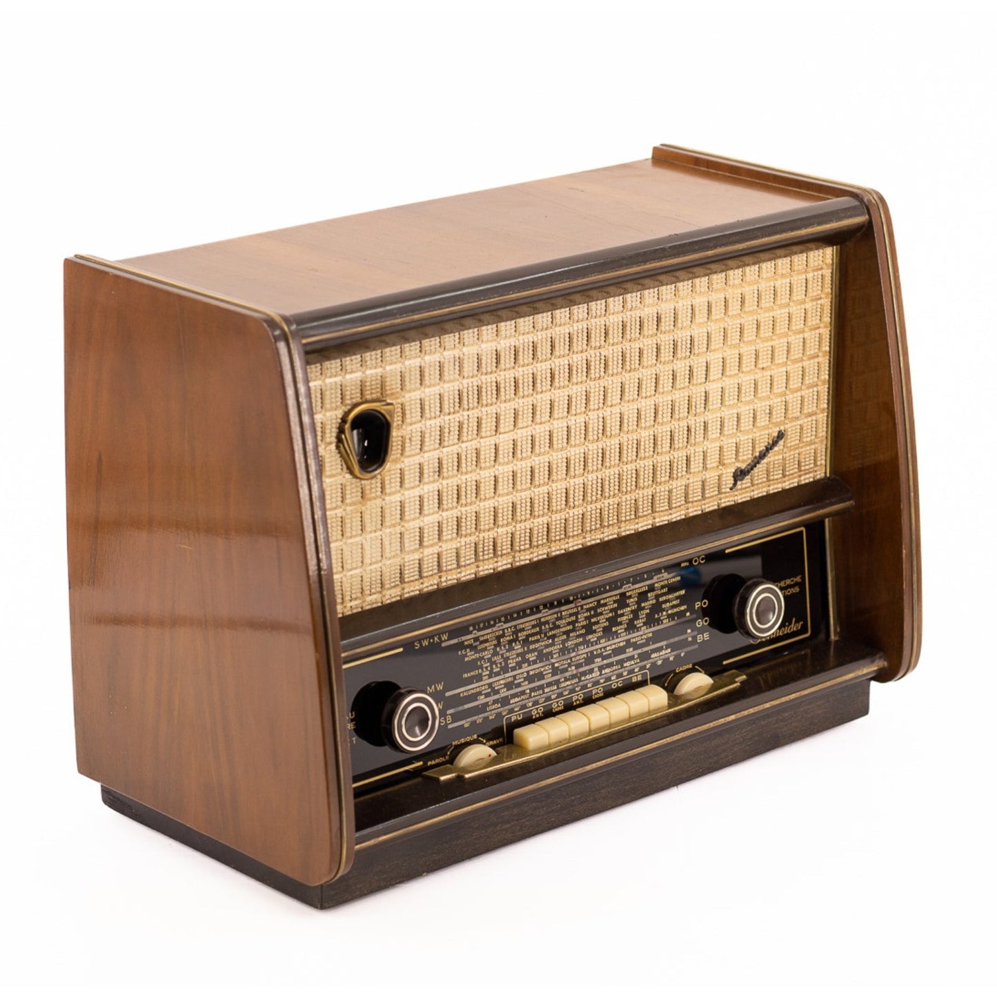 Radio Bluetooth Schneider Vintage 50's - A.bsolument - absolument -radio - vintage - prodige - bluetooth