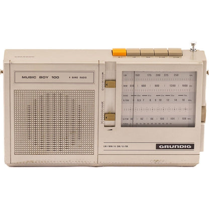 Transistor Bluetooth Grundig Vintage 70’S enceinte connectée française haut de gamme absolument prodige radio vintage