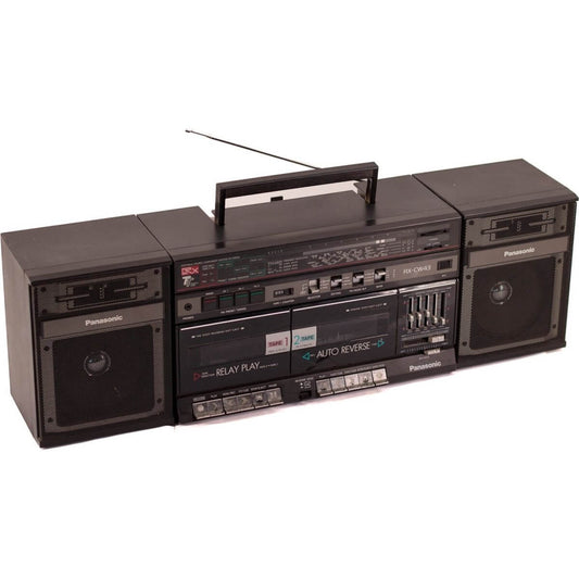Boombox Bluetooth Panasonic Vintage 80’S enceinte connectée française haut de gamme absolument prodige radio vintage