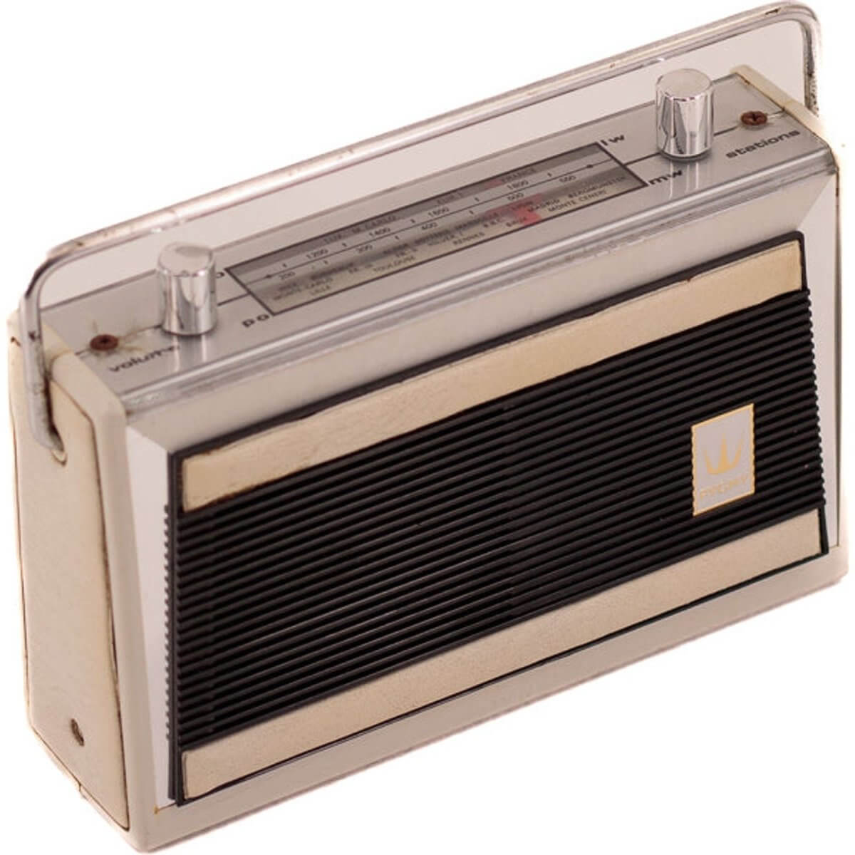 Transistor Bluetooth Pygmy Vintage 70’S enceinte connectée française haut de gamme prodige radio vintage