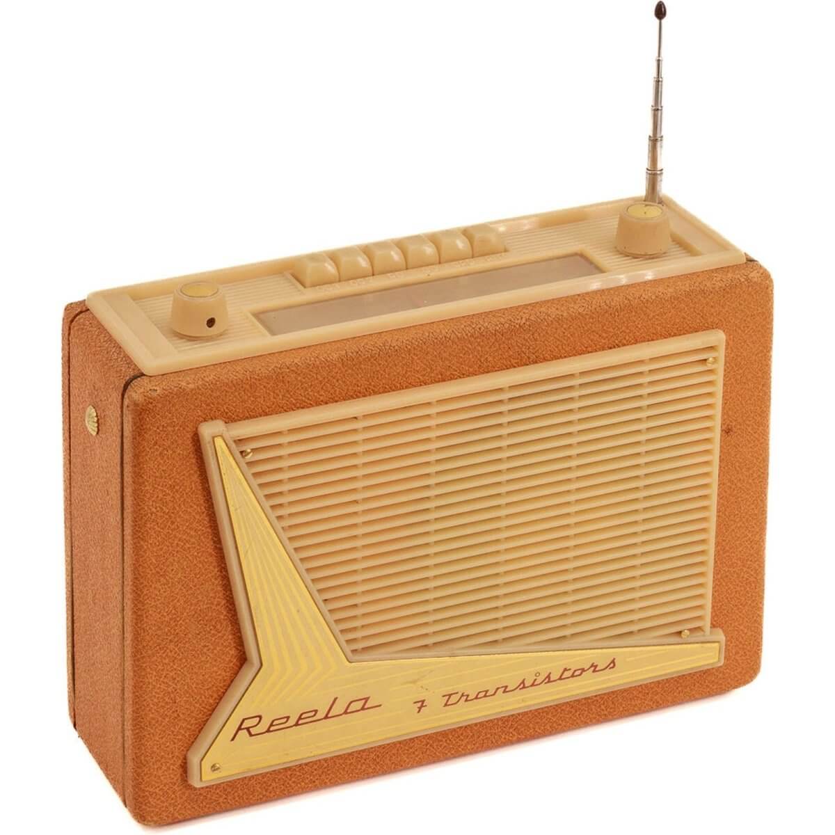 Transistor Bluetooth Reela Vintage 70’S enceinte connectée française haut de gamme prodige radio vintage