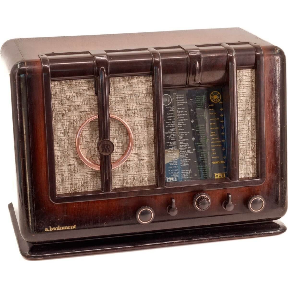 Radio Bluetooth Schneider Vintage 40’S enceinte connectée française haut de gamme absolument prodige radio vintage