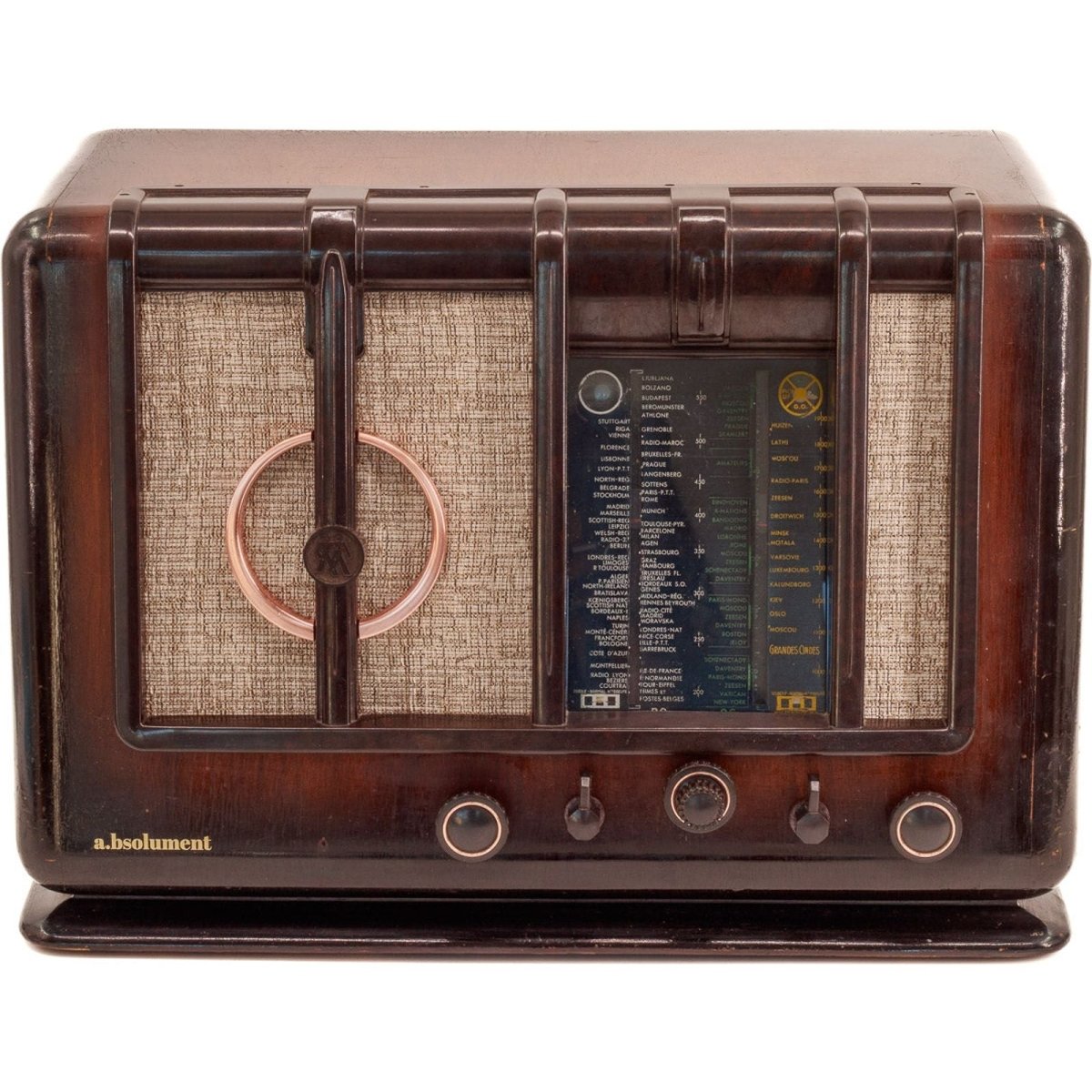 Radio Bluetooth Schneider Vintage 40’S enceinte connectée française haut de gamme absolument prodige radio vintage