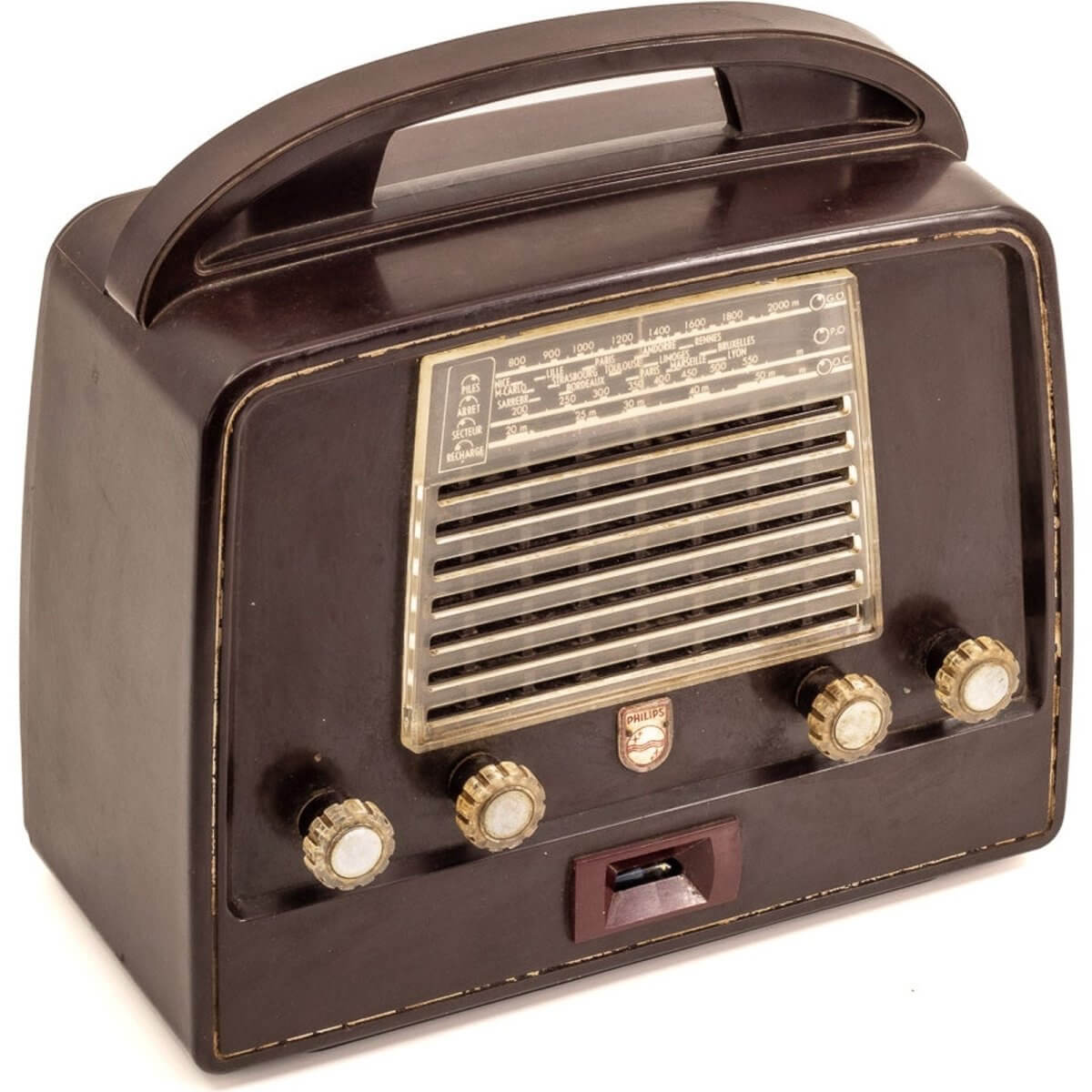 Transistor Bluetooth Philips Vintage 50’S enceinte connectée française haut de gamme prodige radio vintage