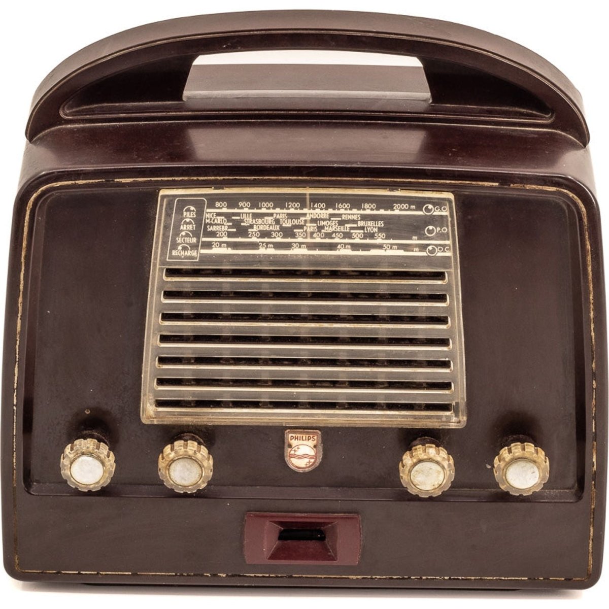 Transistor Bluetooth Philips Vintage 50’S enceinte connectée française haut de gamme absolument prodige radio vintage