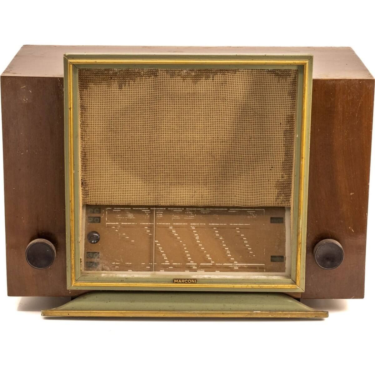 Radio Bluetooth Marconi Vintage 50’S enceinte connectée française haut de gamme absolument prodige radio vintage