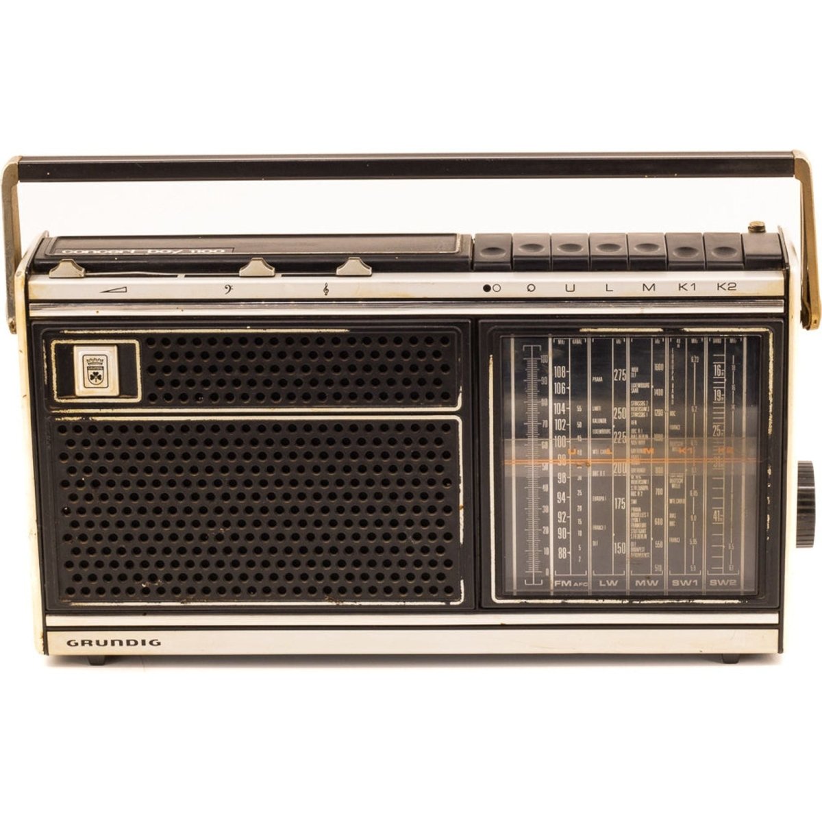 Transistor Bluetooth Grundig Vintage 70’S enceinte connectée française haut de gamme absolument prodige radio vintage