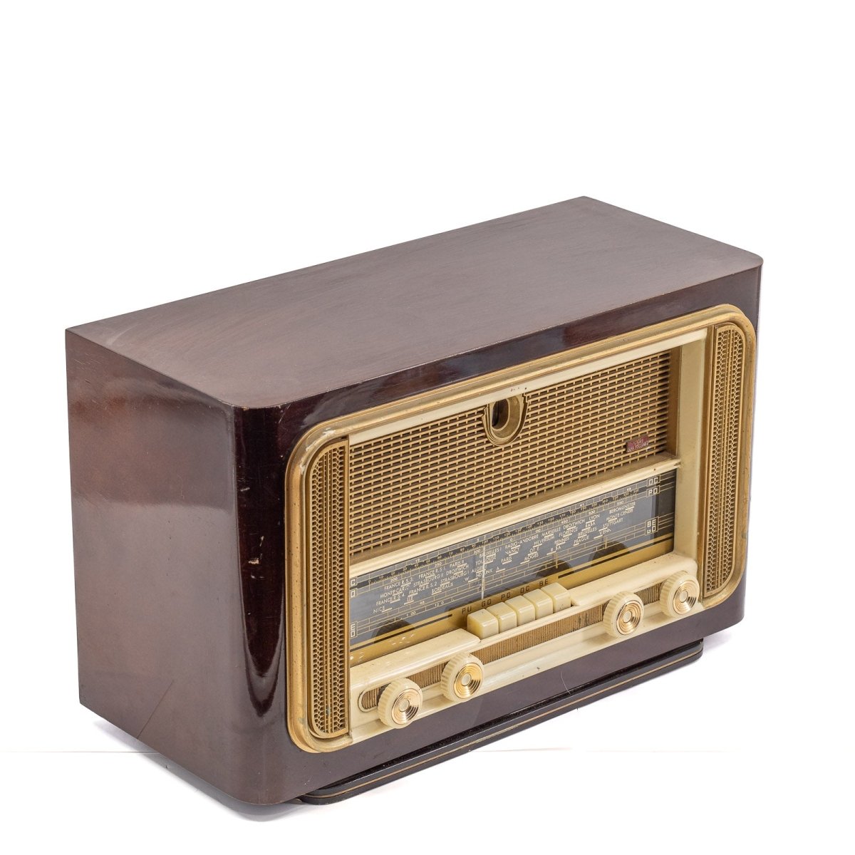 Radio Bluetooth RadioMonde Vintage 50's enceinte connectée française haut de gamme absolument prodige radio vintage