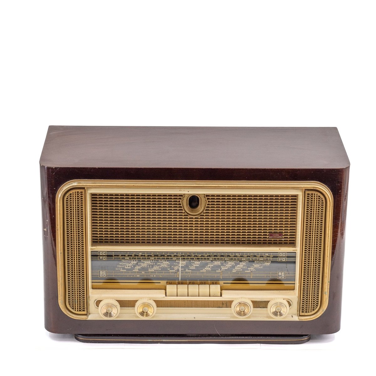 Radio Bluetooth RadioMonde Vintage 50's enceinte connectée française haut de gamme absolument prodige radio vintage