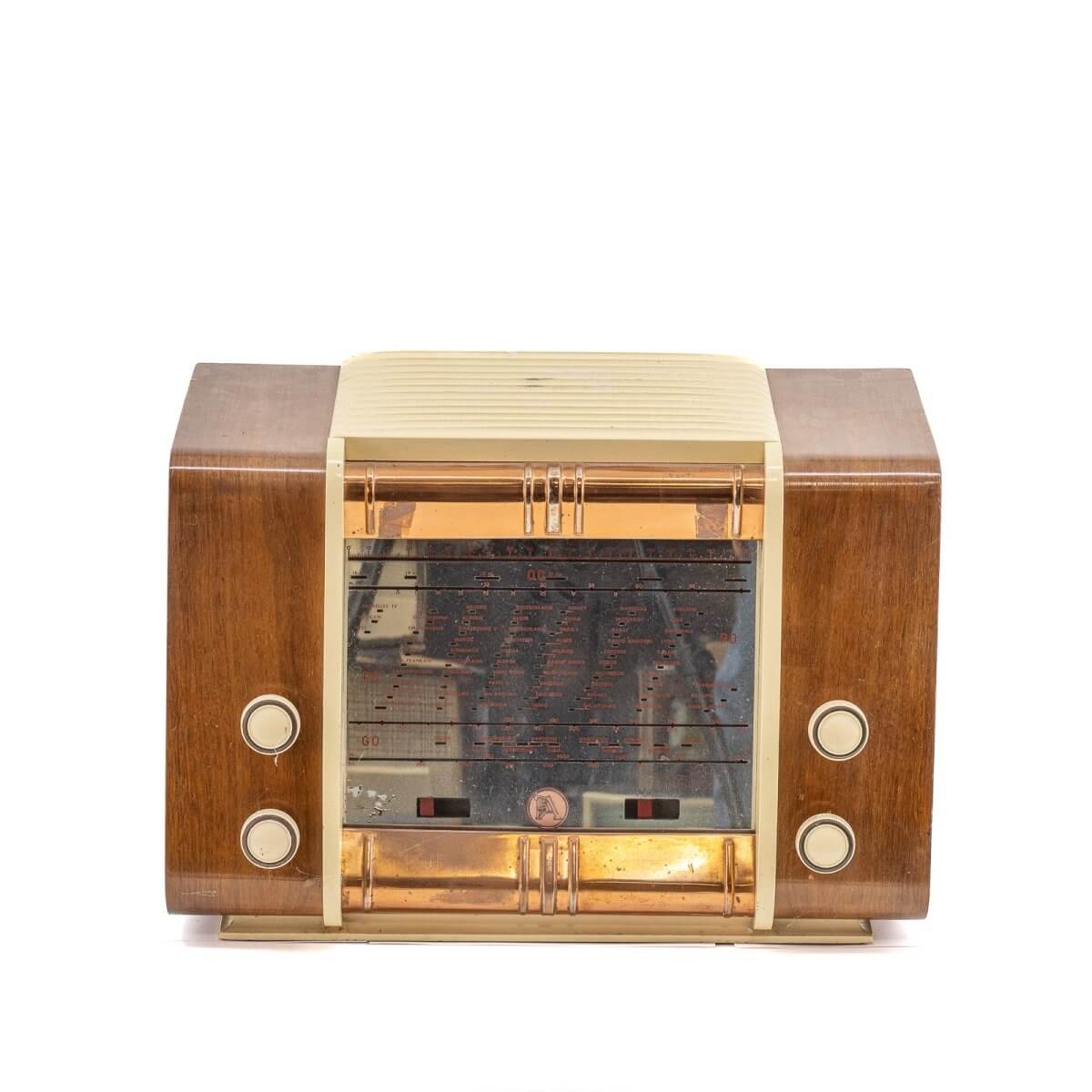 Radio Bluetooth Ariane Vintage 50’S enceinte connectée française haut de gamme absolument prodige radio vintage