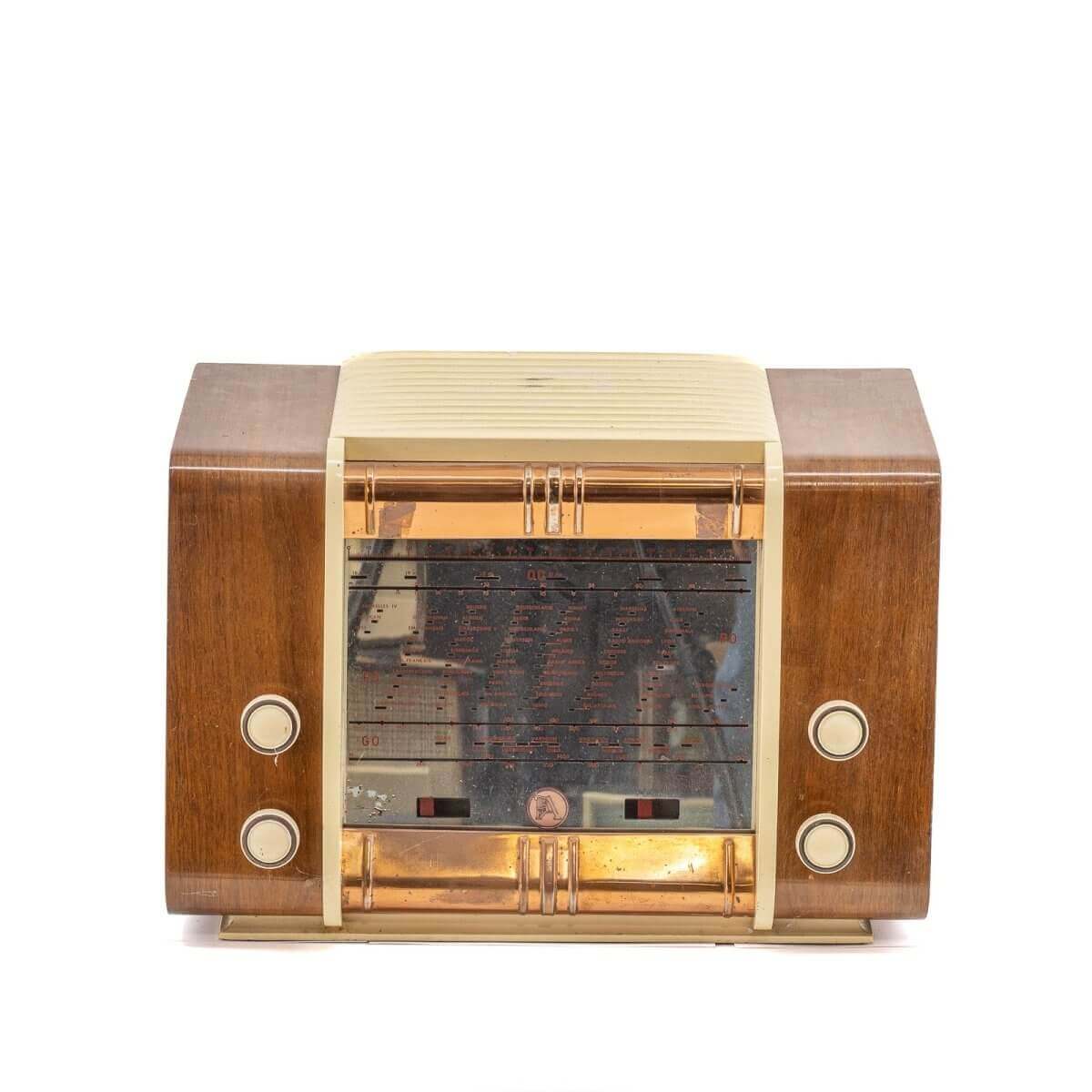 Radio Bluetooth Ariane Vintage 50’S enceinte connectée bluetooth haut de gamme prodige radio vintage design
