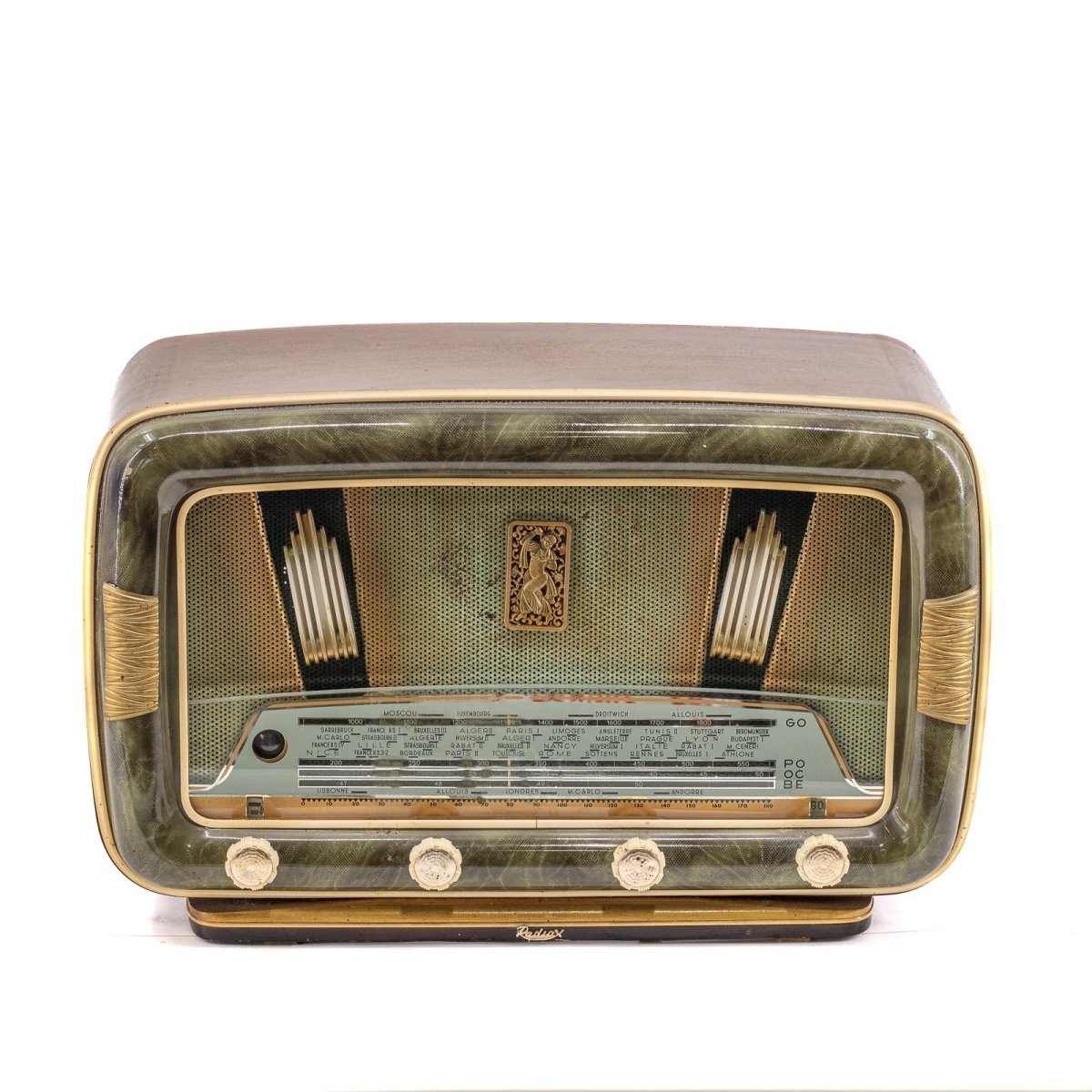 Radio Bluetooth Radiax Vintage 50’S enceinte connectée française haut de gamme absolument prodige radio vintage